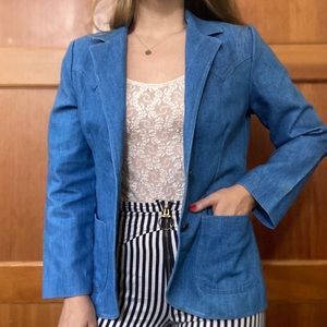 Vintage Blue Denim Jean Jacket